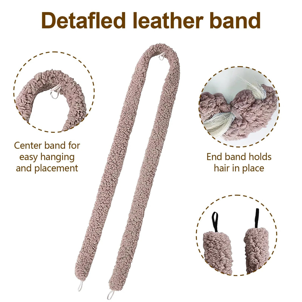 Satin Heatless Curler