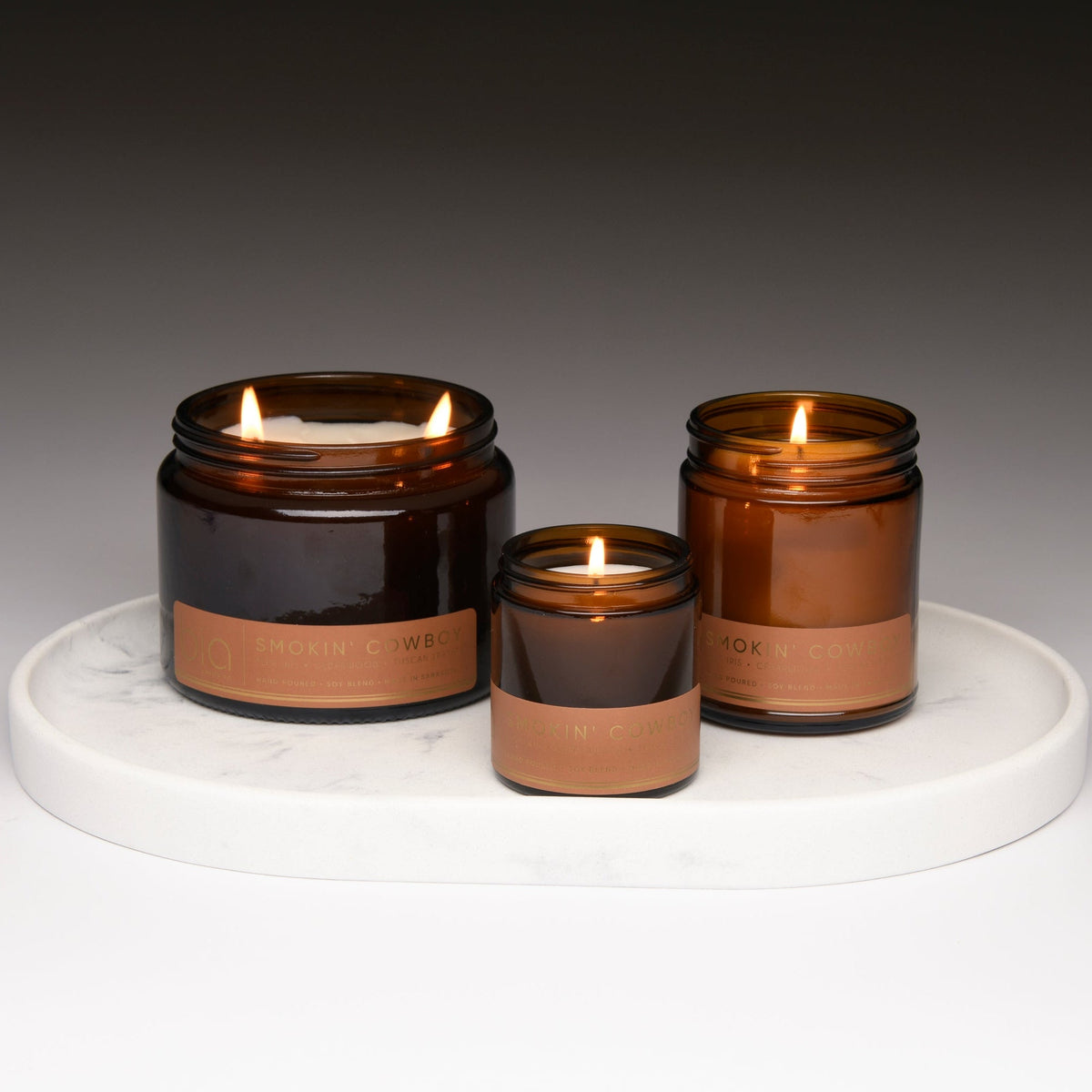 Smokin' Cowboy Soy Candle