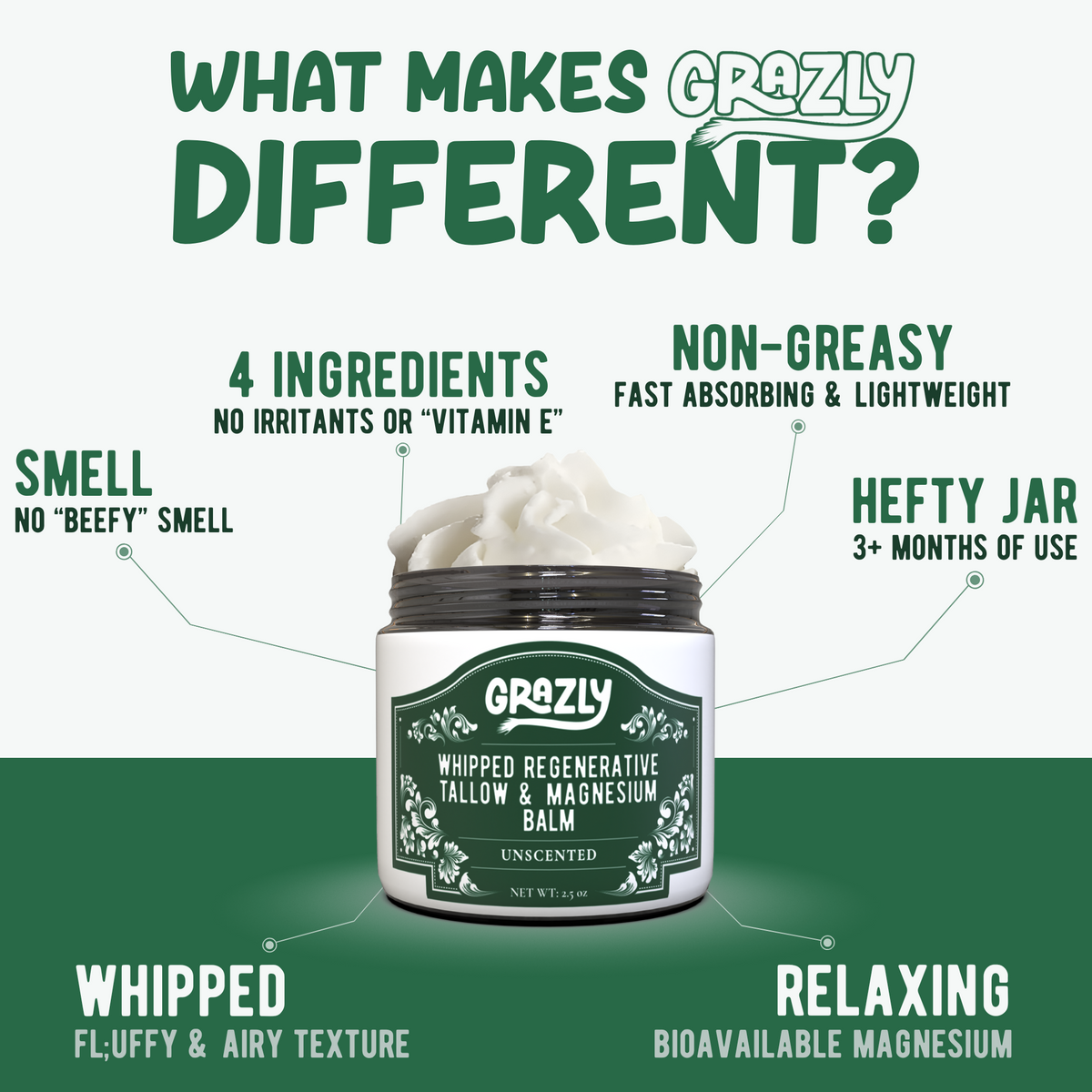 Magnesium & Tallow Sleep Balm
