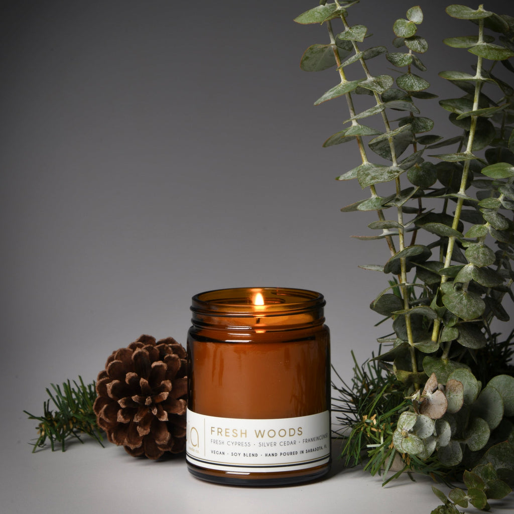Fresh Woods Soy Candle