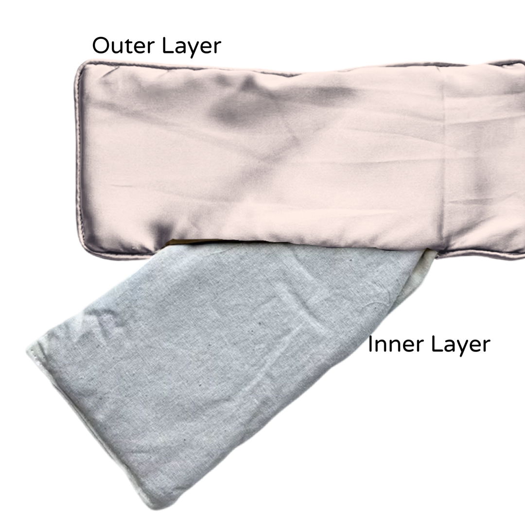 Weighted Lavender Silk Eye Pillow