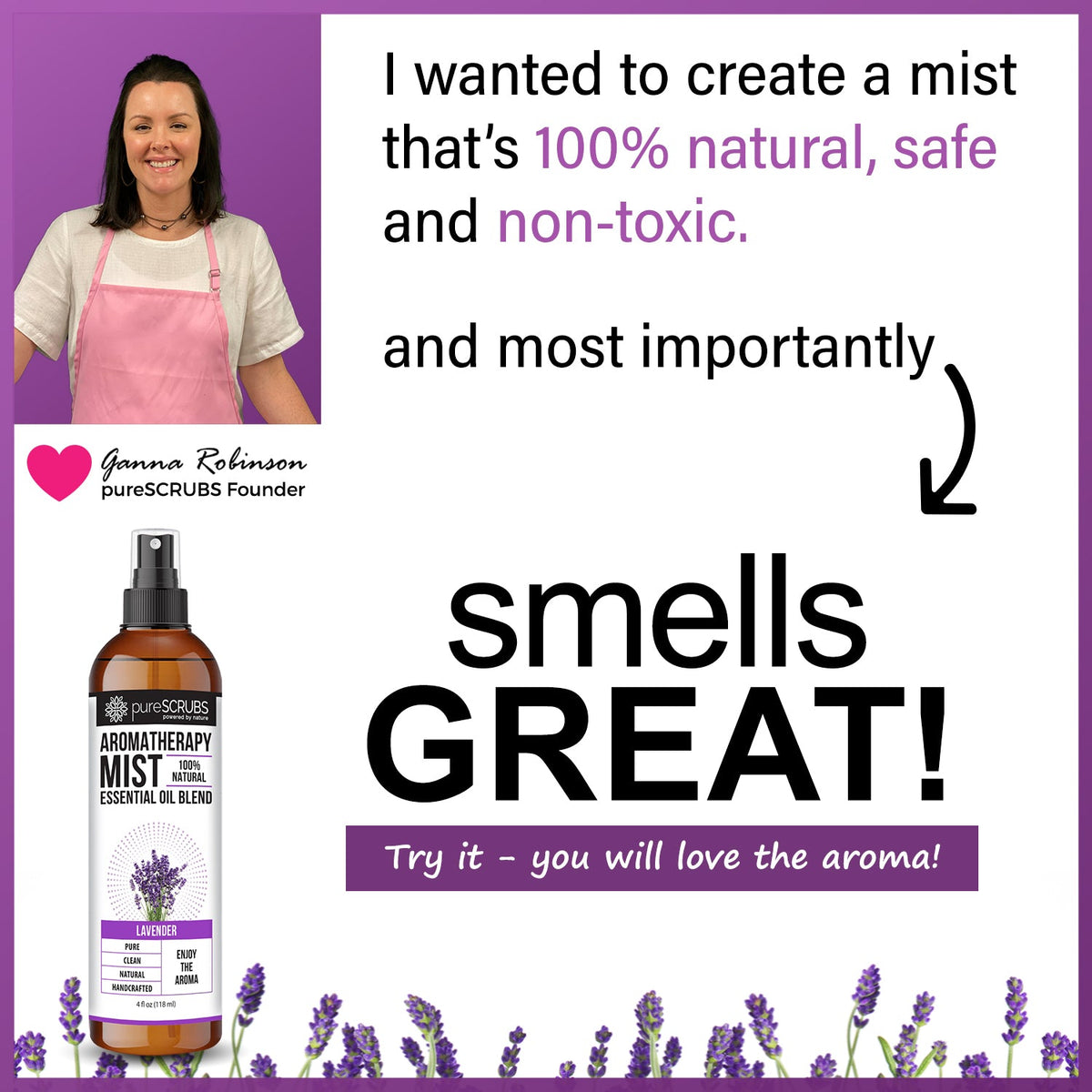 Lavender Pillow + Room Mist