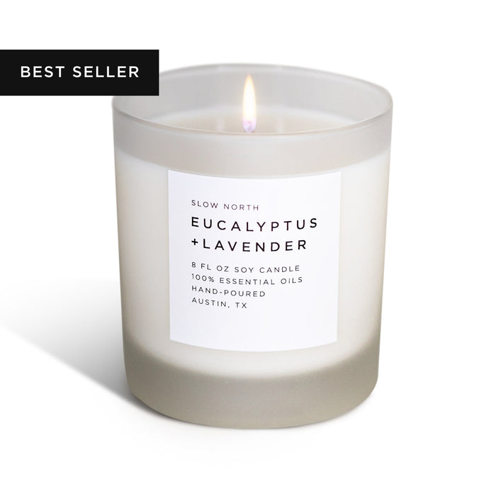 Eucalyptus + Lavender Soy Candle