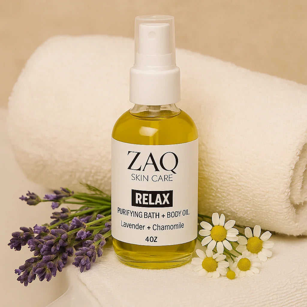Lavender + Chamomile Massage Oil