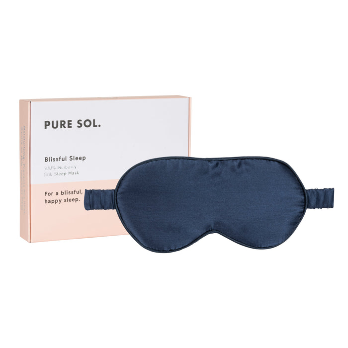 Mulberry Silk Sleep Mask – Navy