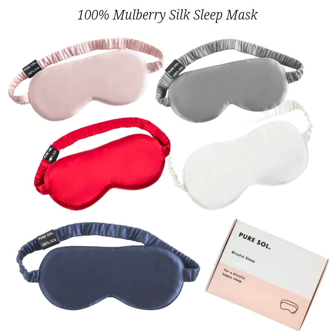 Mulberry Silk Sleep Mask – Navy