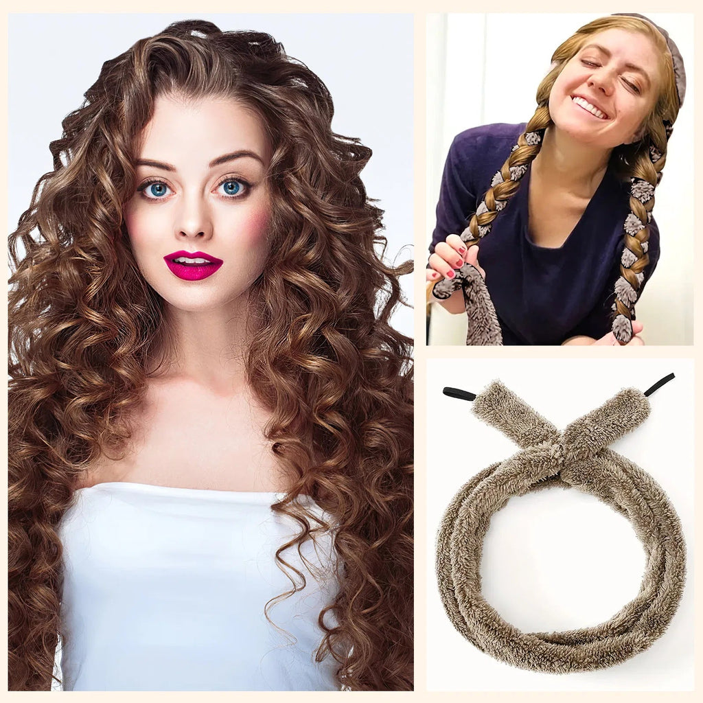 Satin Heatless Curler