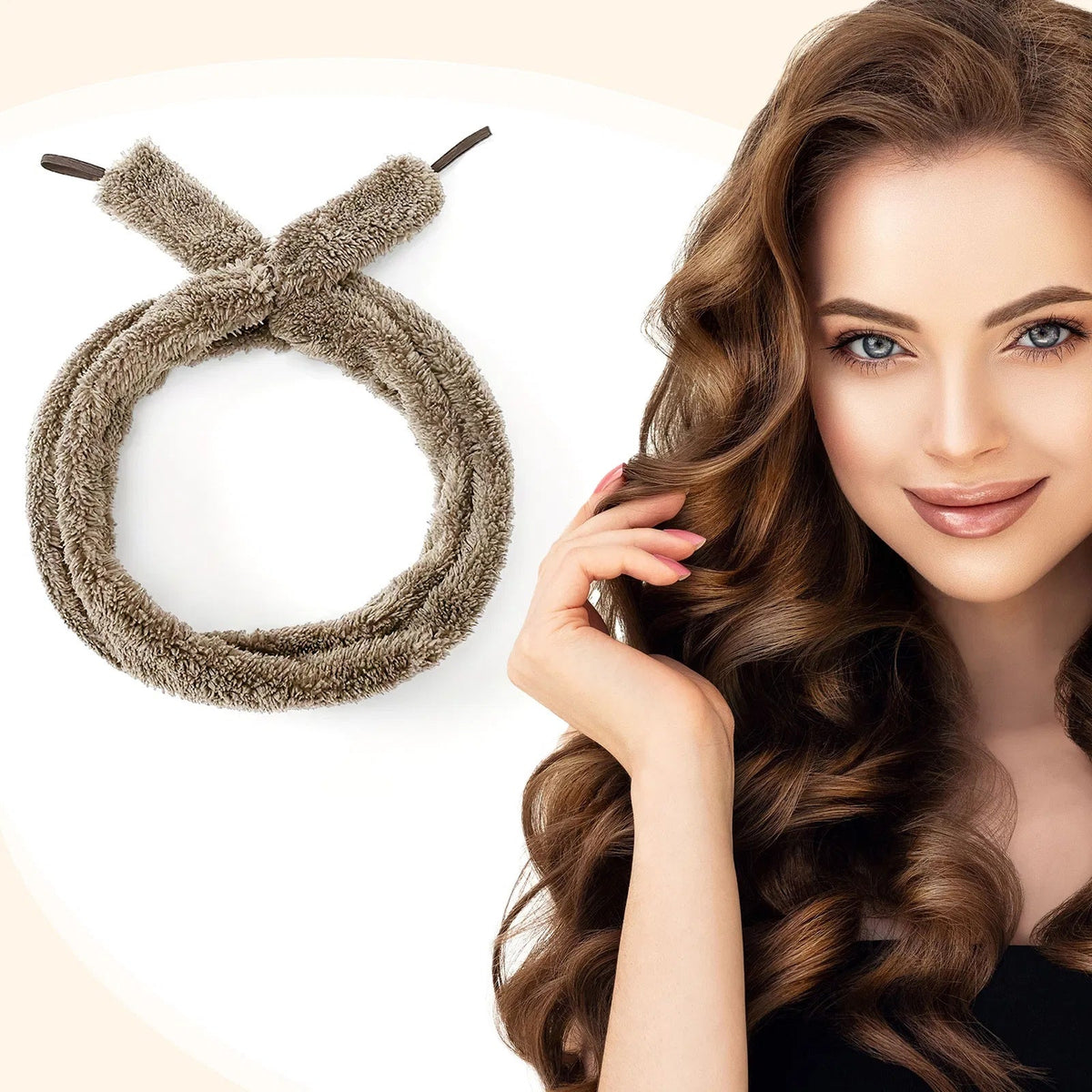 Satin Heatless Curler