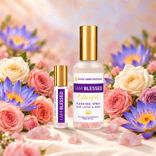 Blue Lotus & Rose Roller + Mist Duo