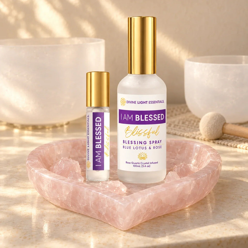 Blue Lotus & Rose Roller + Mist Duo