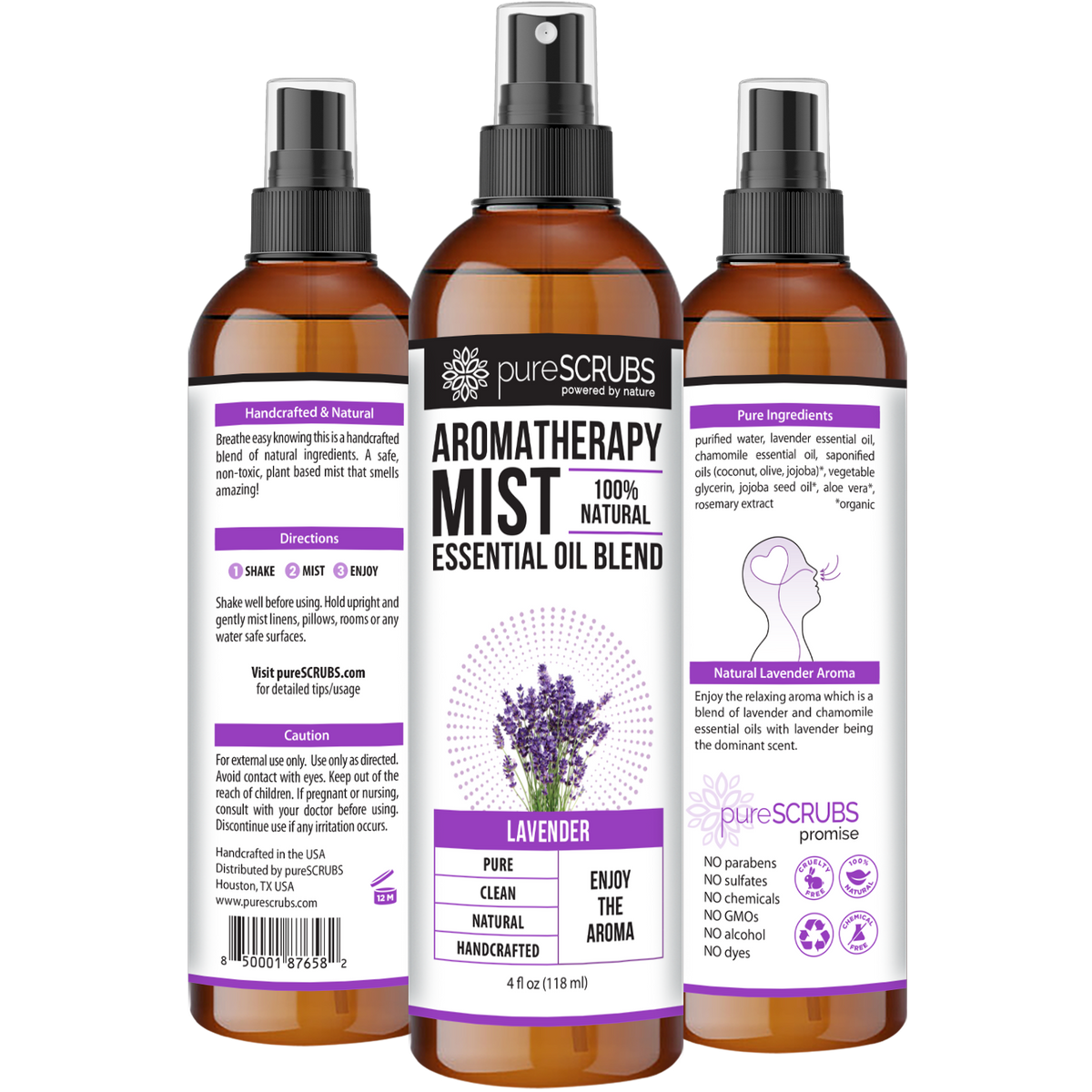 Lavender Pillow + Room Mist