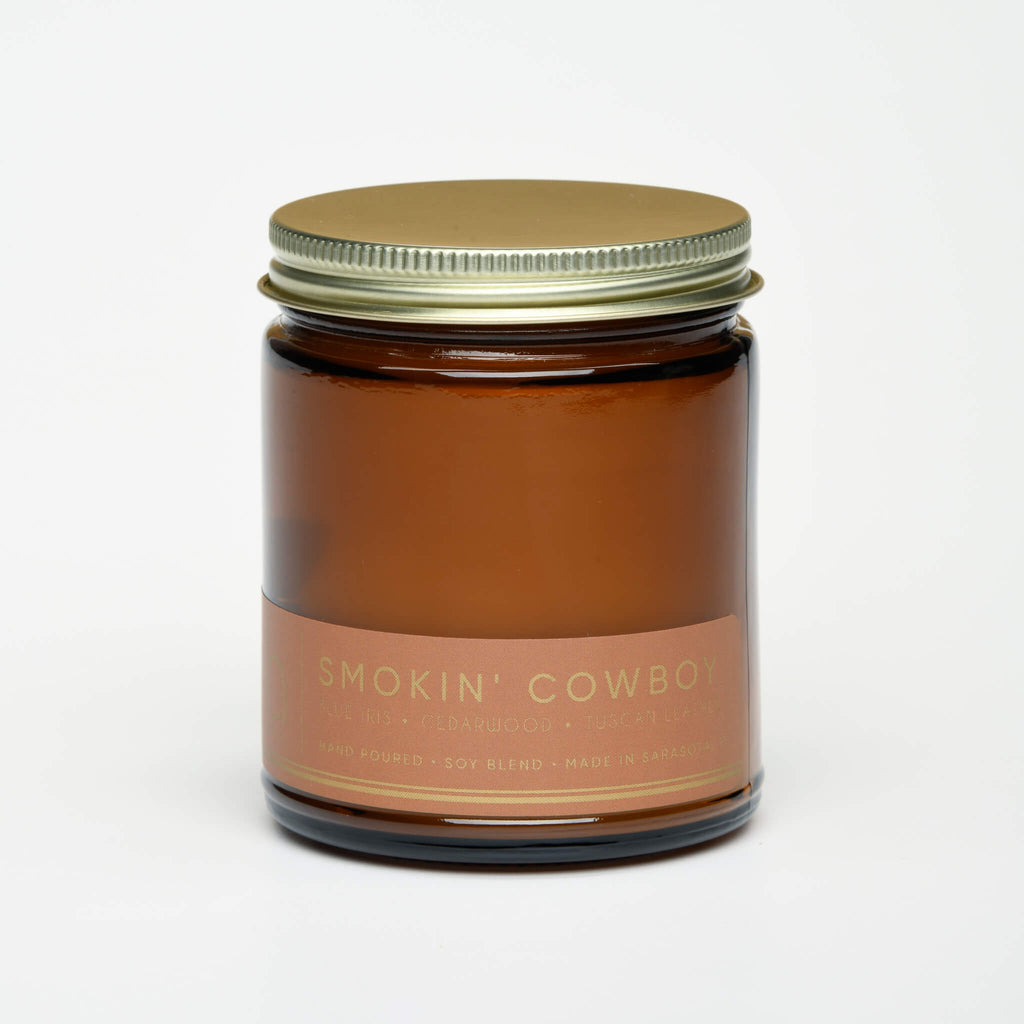 Smokin' Cowboy Soy Candle