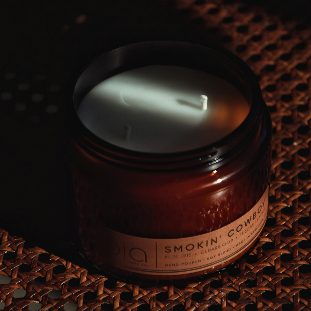 Smokin' Cowboy Soy Candle